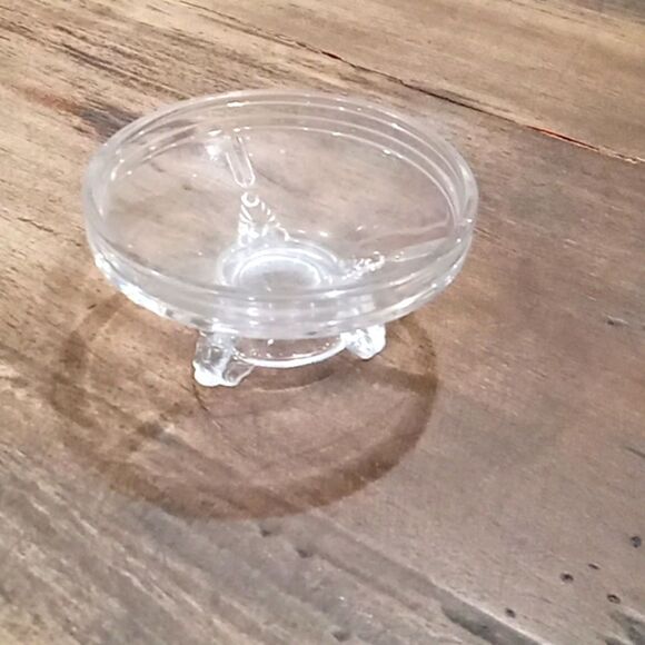 Hobbs Brockunier 1876 viking/Bearded Man pattern 4.5" x 2" low compote bowl - Picture 1 of 3